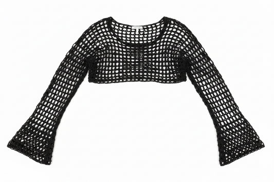 L/S Hollow Out Knit Top