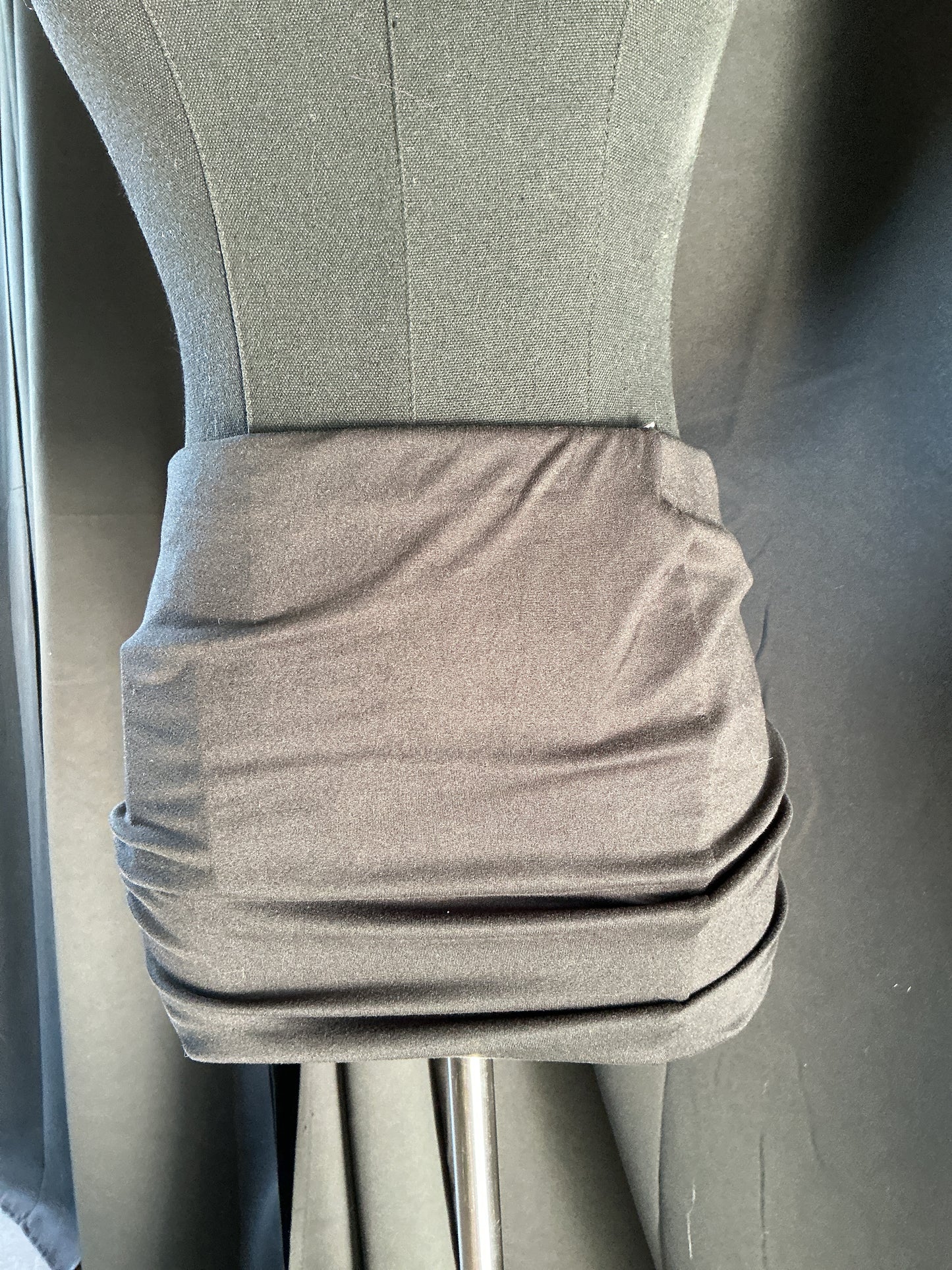 Cotton Micro Mini Skirt