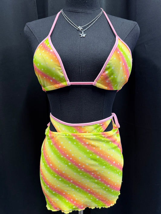 Star Skirt Set (Yellow)